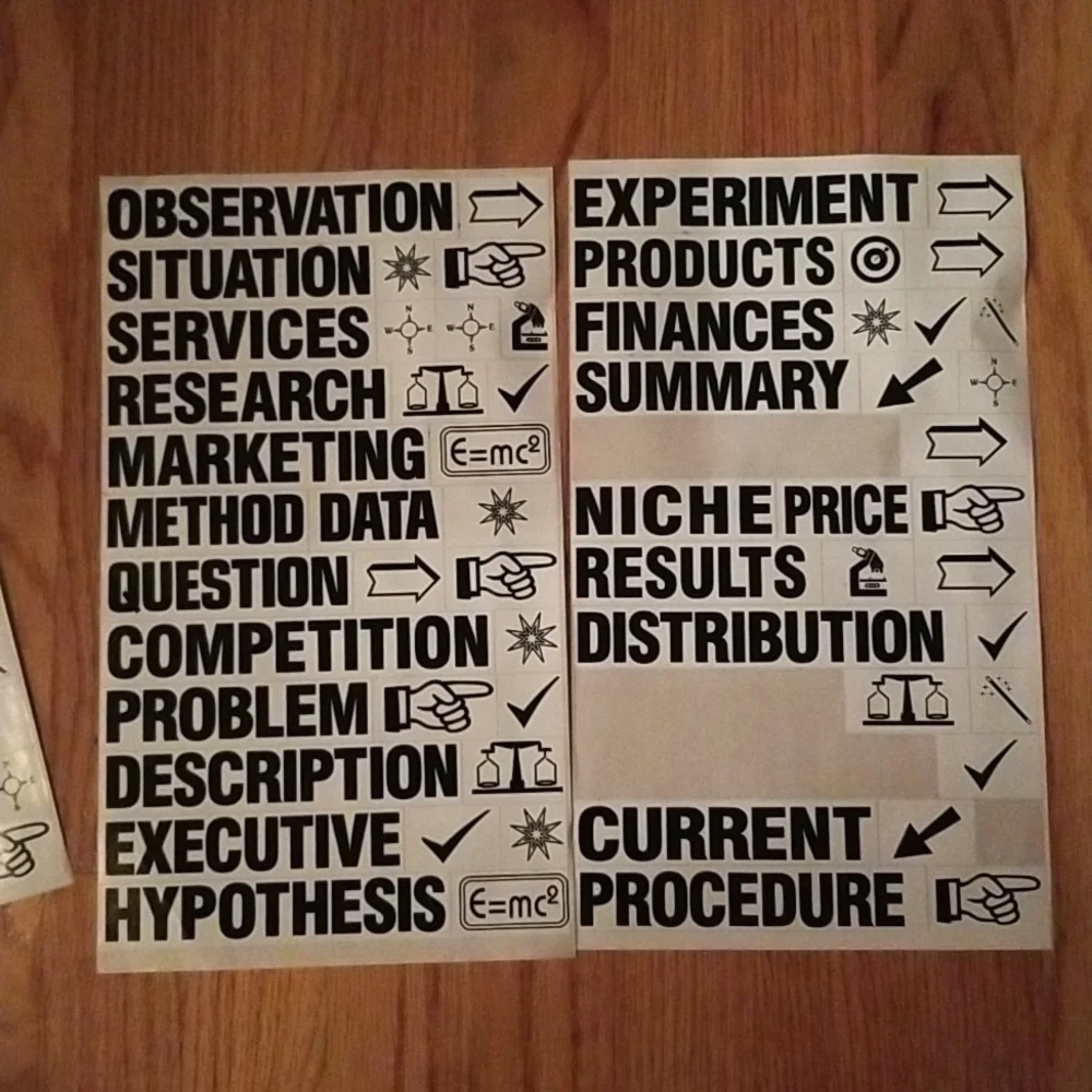Office Department Stickers